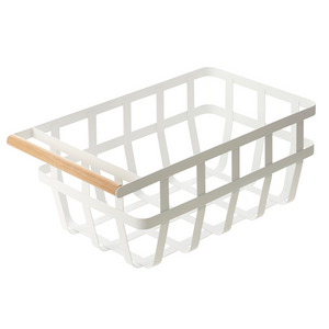 Yamazaki Tosca Minimalist Storage Basket Single Handle