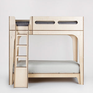 Modern Loft Bed with Single Bed underneath forms a versatile Bunk Bed