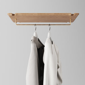 Shibui Brass Garment Rail