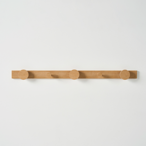 Hang On Piccolo Coat Rack Oak