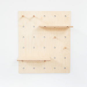 Peggy Peg Board is a Japandi storage solution for modern interior design